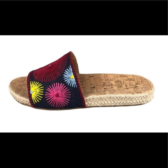 Jack Rodgers Bettina embroidered slide - Picture 5 of 5
